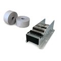 Idl Packaging Gummed Tape Dispenser Kit, Rolls included 2.75"x450 Ft., PK2 T-930-S